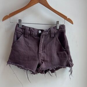 PacSun Women's Frayed Hem Jean Shorts